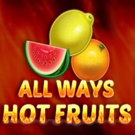 All Ways Hot Fruits slot logo by Amatic Industries at Herospin Casino