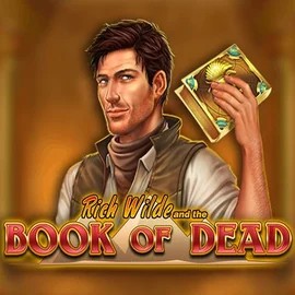 Book of Dead slot visual from Play'n GO available on hero-spins.com