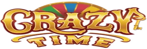 Crazy Time slot logo by Evolution at Herospin Casino