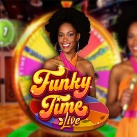 Funky Time logo – Live Casino by Evolution at Herospin Casino