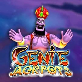 Genie Jackpots casino game by Blueprint Gaming – featured logo at Herospin Casino