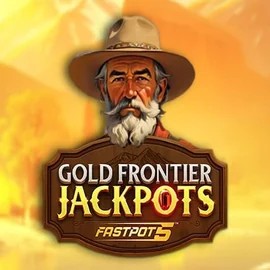 Gold Frontier Jackpots FastPot5 by Yggdrasil, showcased at hero-spins.com – game logo