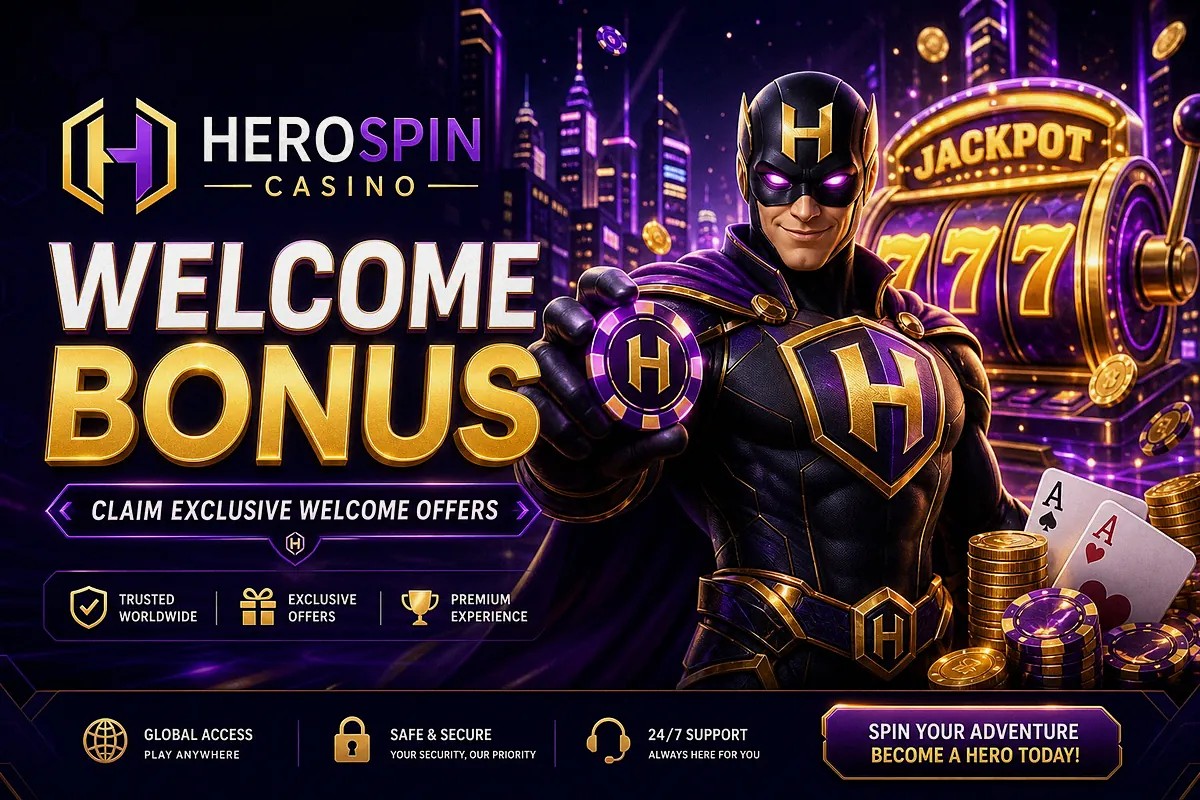 Herospin Welcome