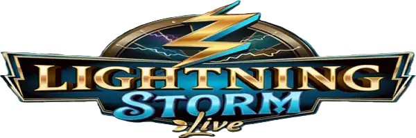 Live Casino logo of Lightning Storm from Evolution at Herospin Casino