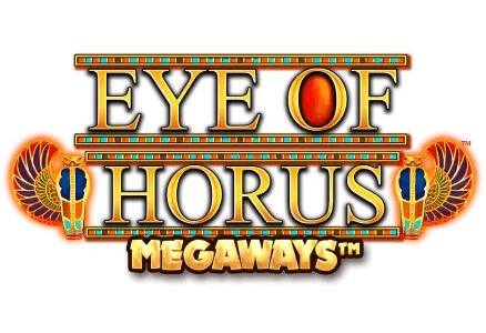 Eye of Horus Megaways logo by Blueprint Gaming at Herospin Casino