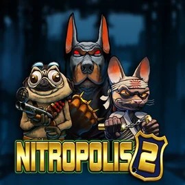 Nitropolis 2 casino game by ELK Studios – featured logo at Herospin Casino