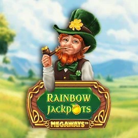 Official Jackpots logo: Rainbow Jackpots Megaways by Red Tiger Gaming at Herospin Casino