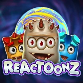 Official Slots logo: Reactoonz by Play'n GO at Herospin Casino